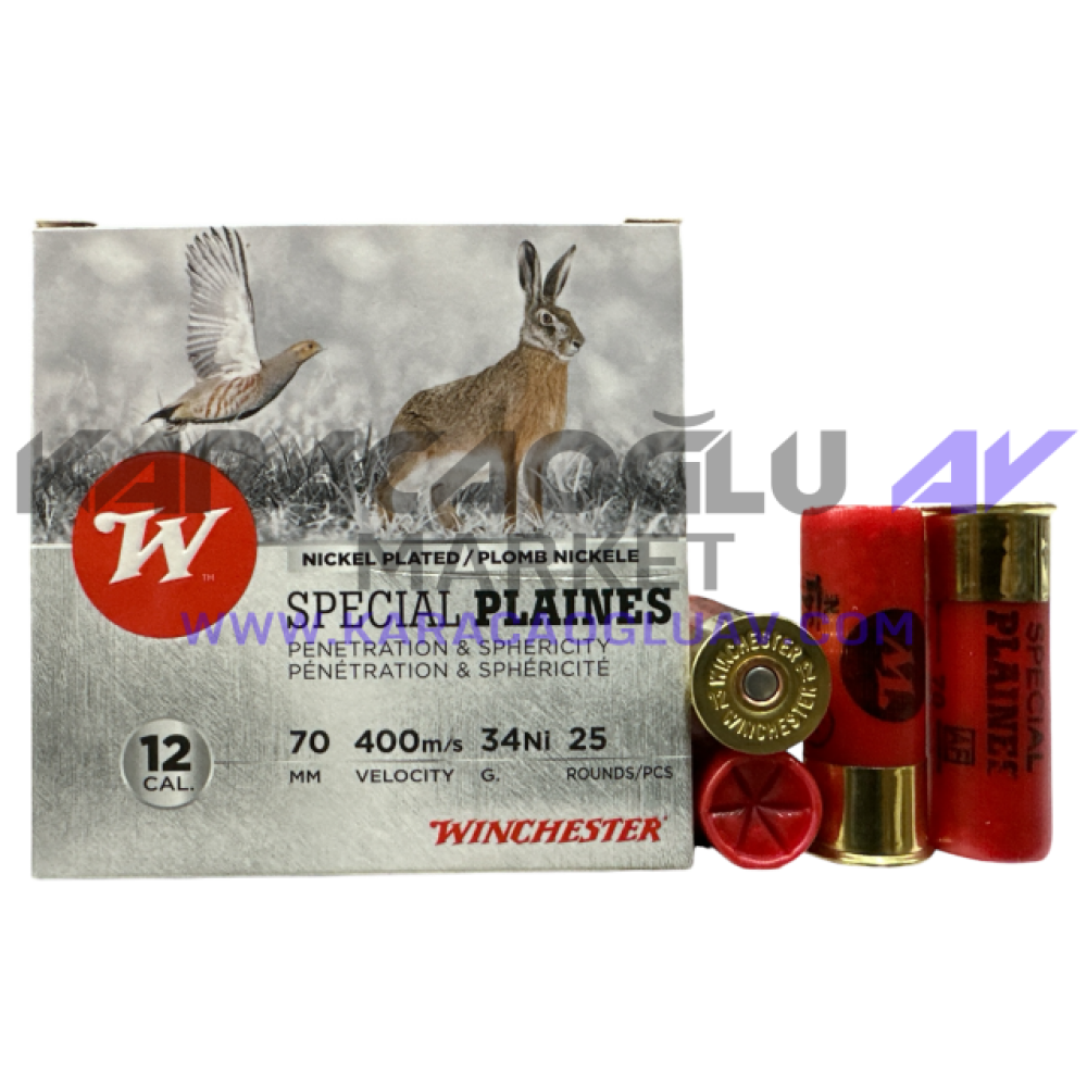 WİNCHESTER 12 CAL S.PLAİNES 34 GR