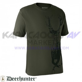 DEERHUNTER T-shirt Geyik Desenli