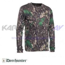 S.K.DEERHUNTER Trail Orman Kamuflaj Tişört L/S 80