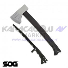 SOG F17N Backcountry Axe Balta ve Testere Seti