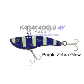 Savage gear 3D VIB Blade Suni Yem Purple Zebra Glow