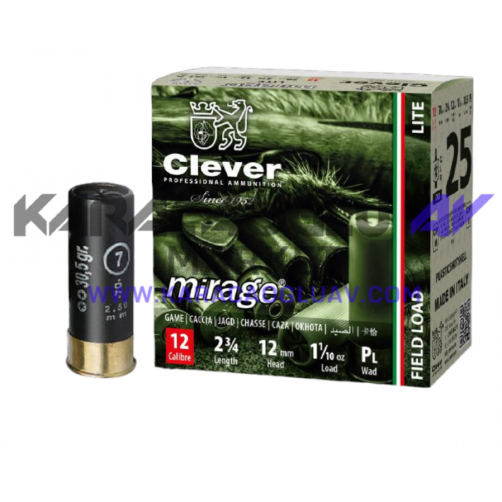 MİRAGE CLEVER 30.5 GR AV FİŞEĞİ