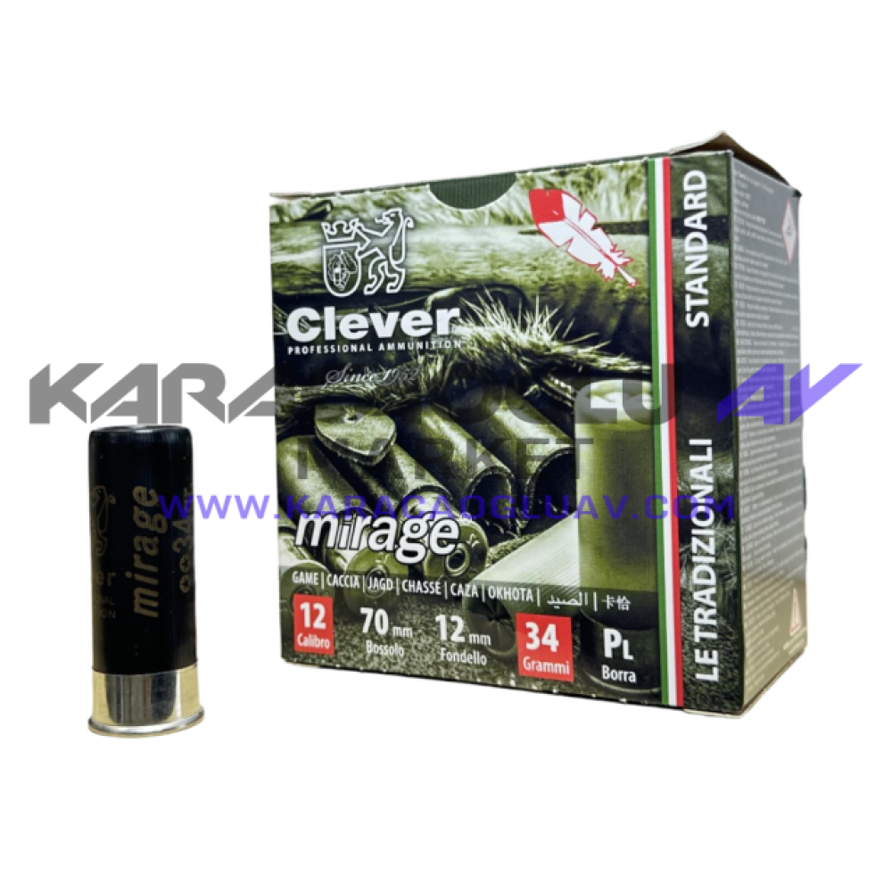 MİRAGE CLEVER 34 GR AV FİŞEĞİ