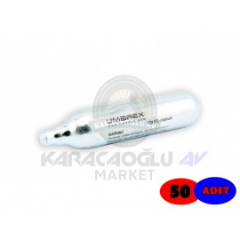 Umarex 12 Gram CO2 Havalı Silah Tüpü - 50 Adet