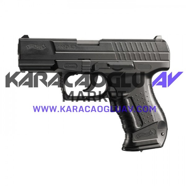 Walther P99 DAO 6 mm SiyahHavalı Tabanca