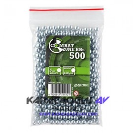 Umarex Combat Zone 0,30 Gram Alüminyum 6 mm Airsoft BB (500 Adet)