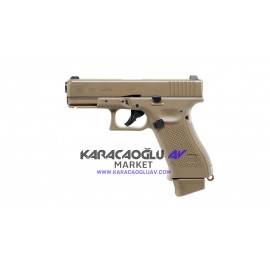 Glock 19X Desert Blowback 6 mm Airsoft Tabanca